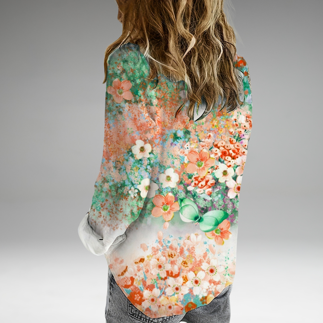 Primrose | Floral Boho Blouse