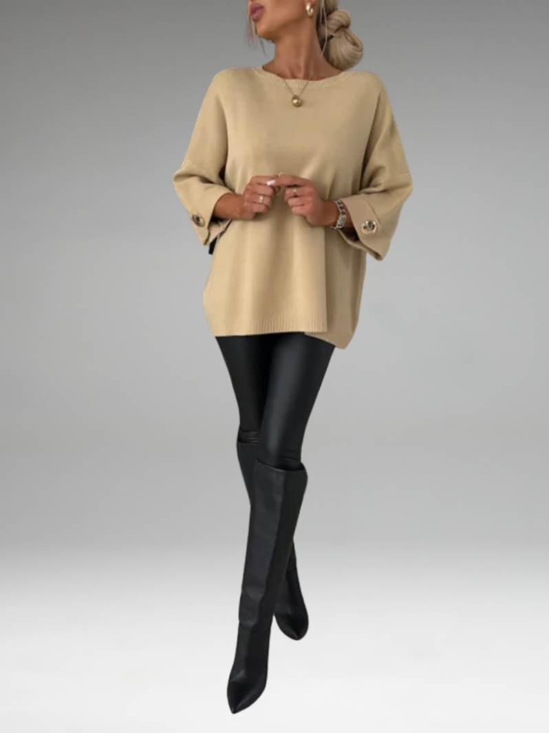 Elegant Knit Blouse Isabella™