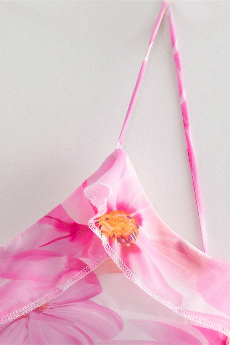 Isadora | Backless Ruffle Dress