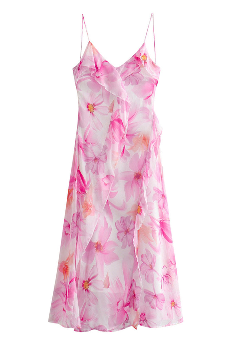 Isadora | Backless Ruffle Dress