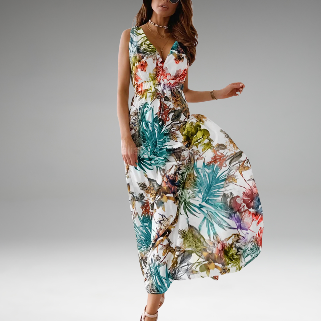 Mariane | Elegant V-neck Dress