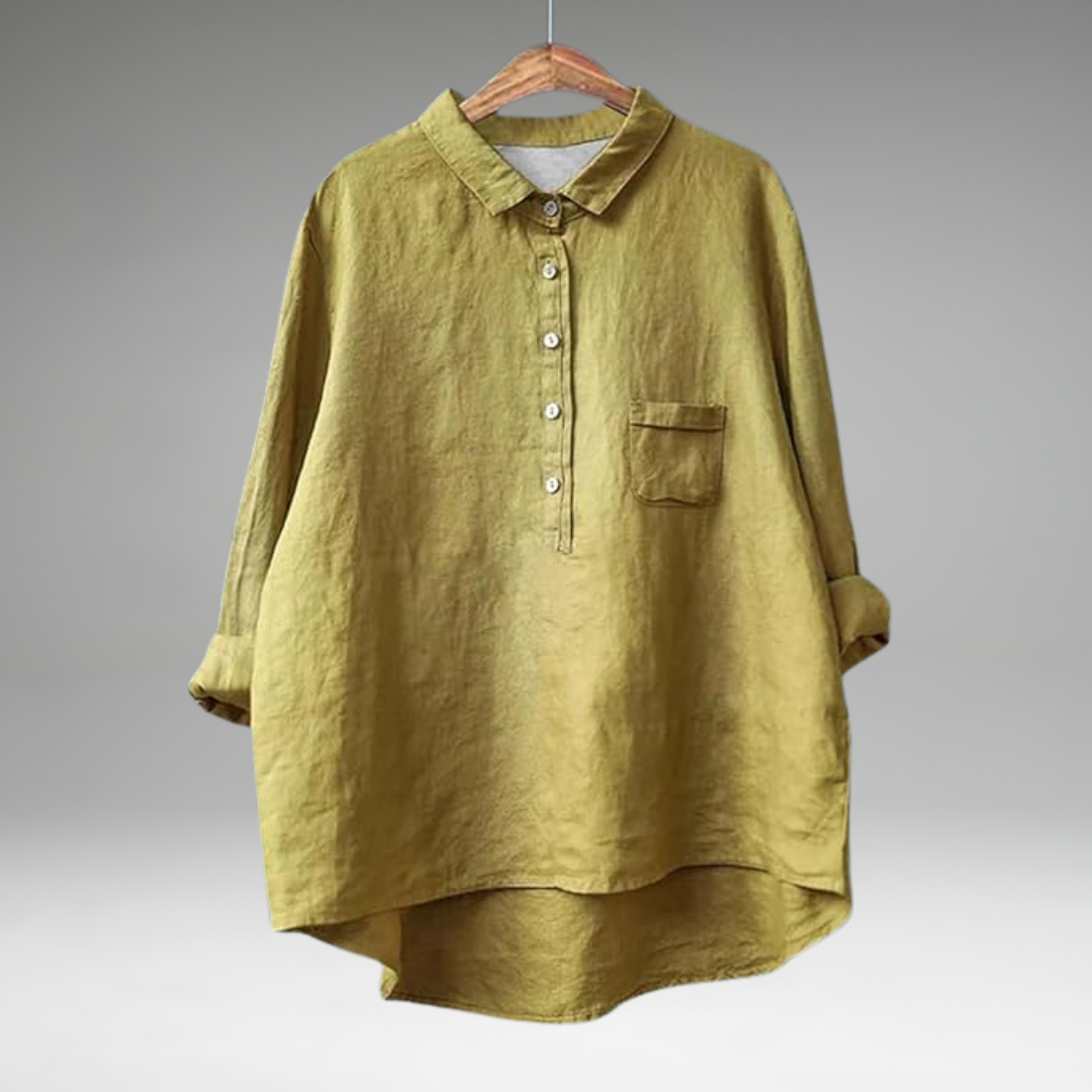 Lily™ - Comfortable Button-Down Shirt