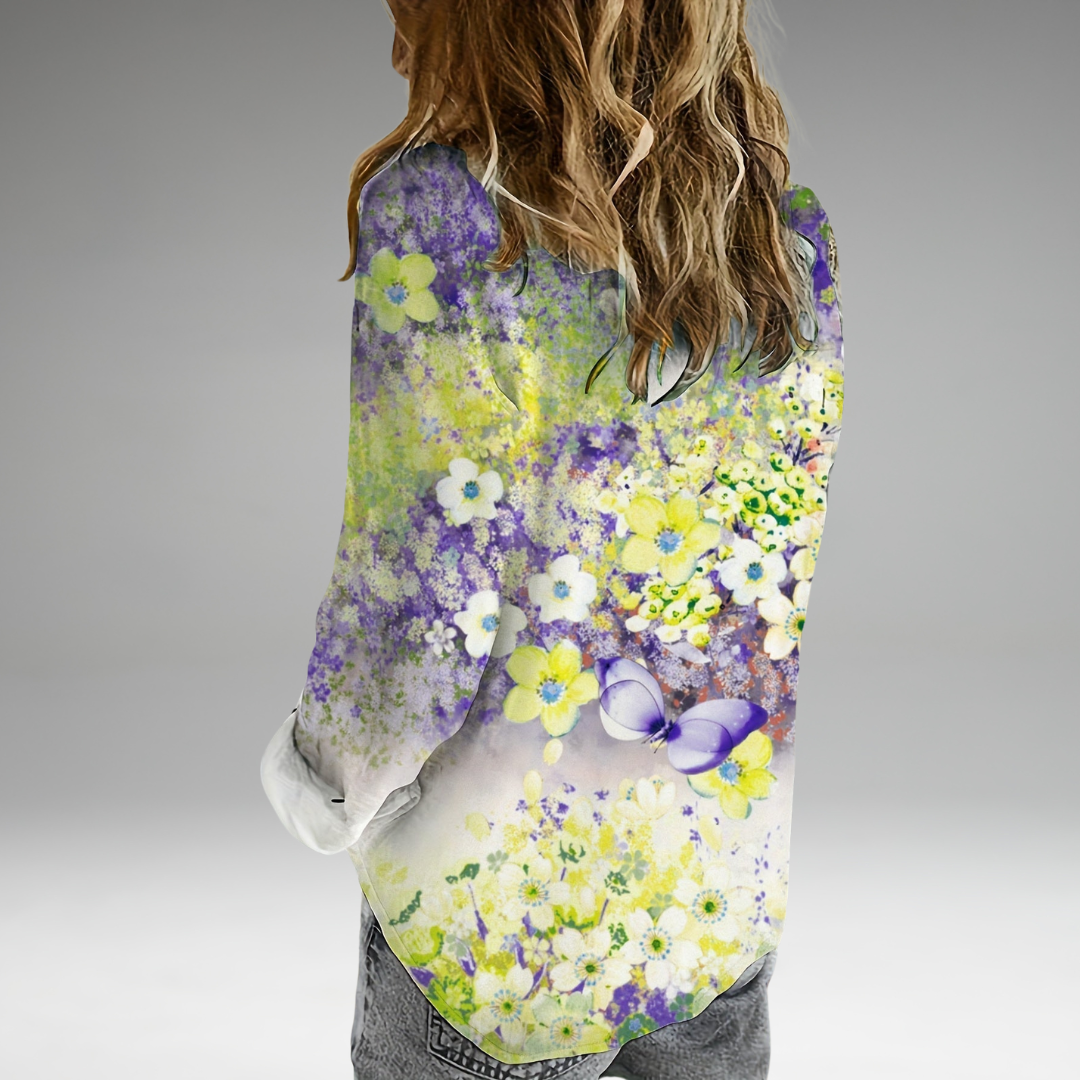 Primrose | Floral Boho Blouse