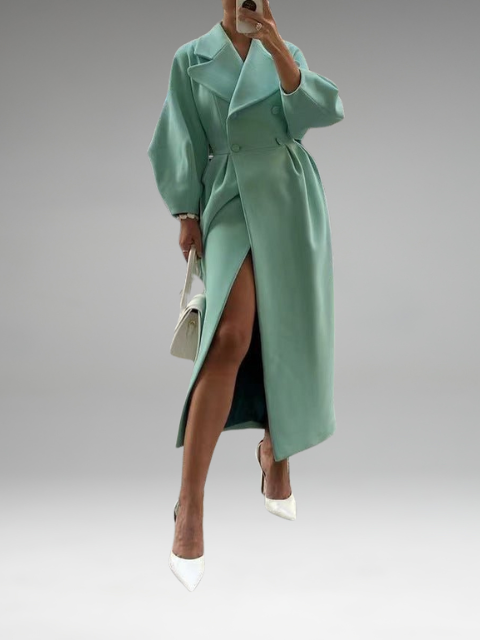 Syvella - Elegant Long Coat