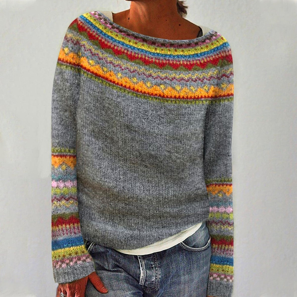 Silvia - Retro Sweater