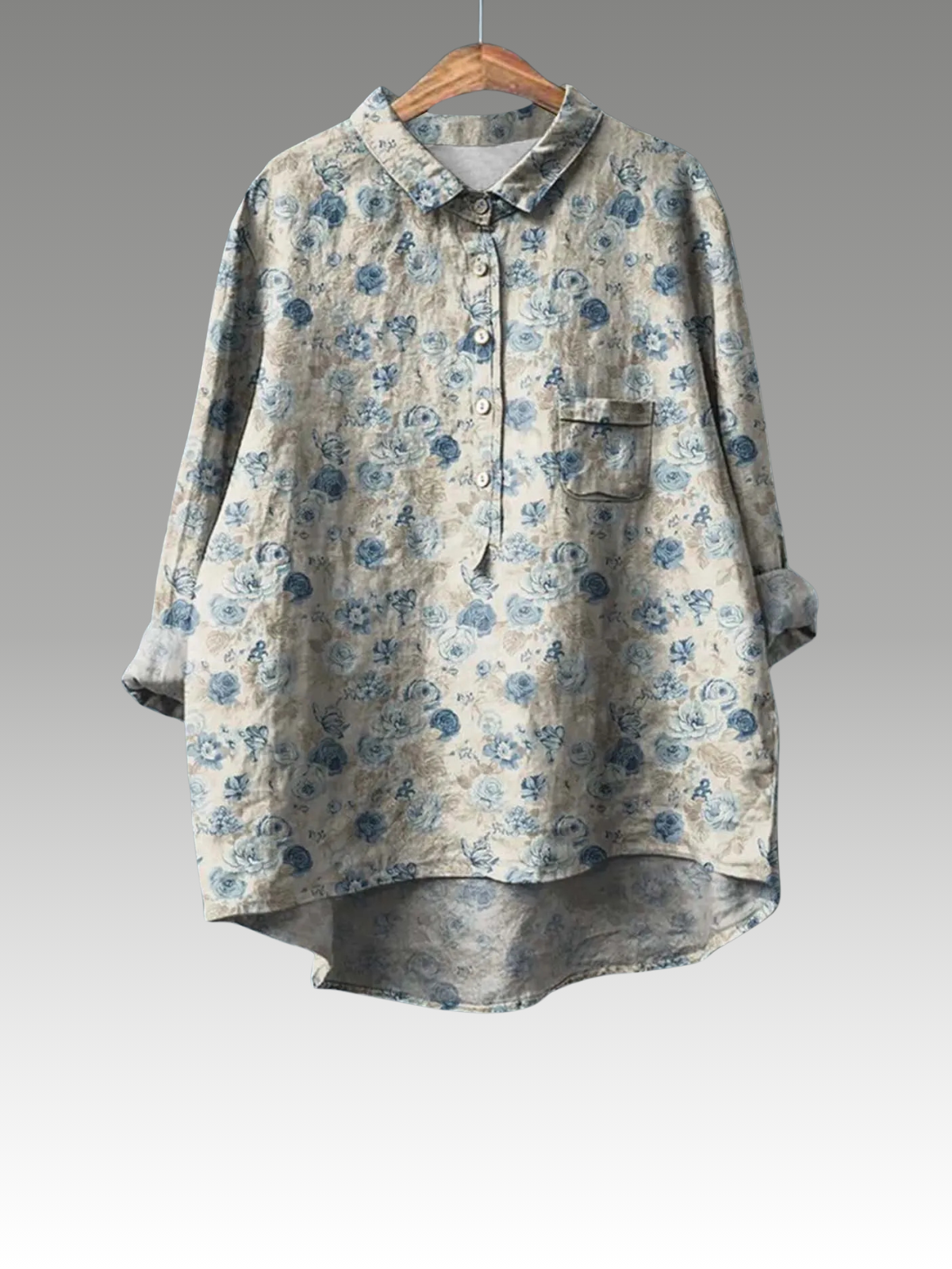 Sophie™ | Elegant Women's Floral Shirt