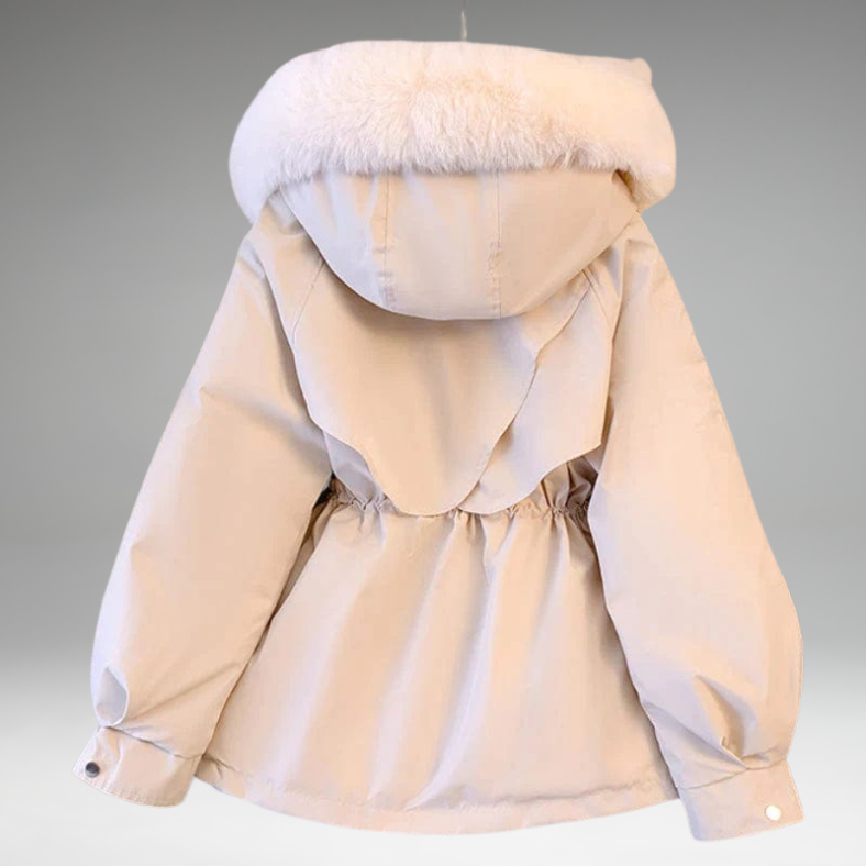 Alessia - Fur Collar Thick Jacket
