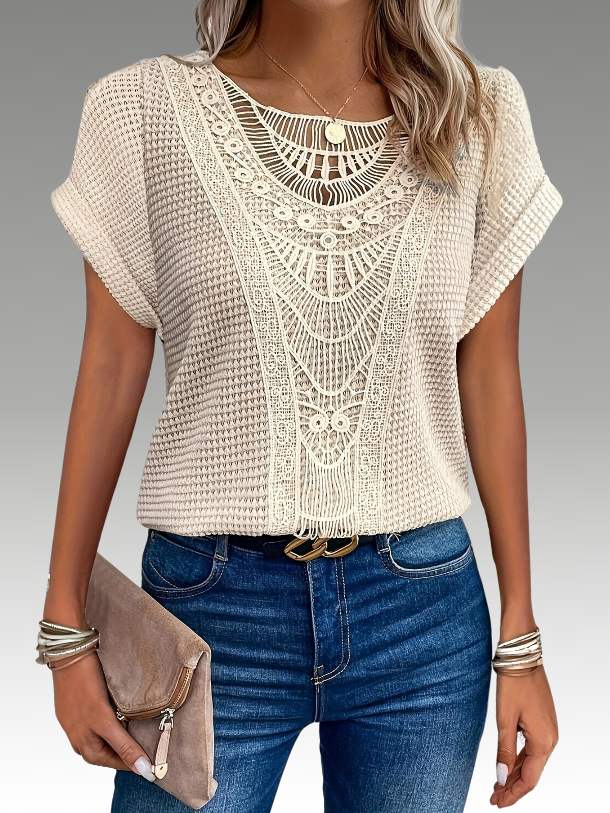 Jillian™ - Boho Style Top