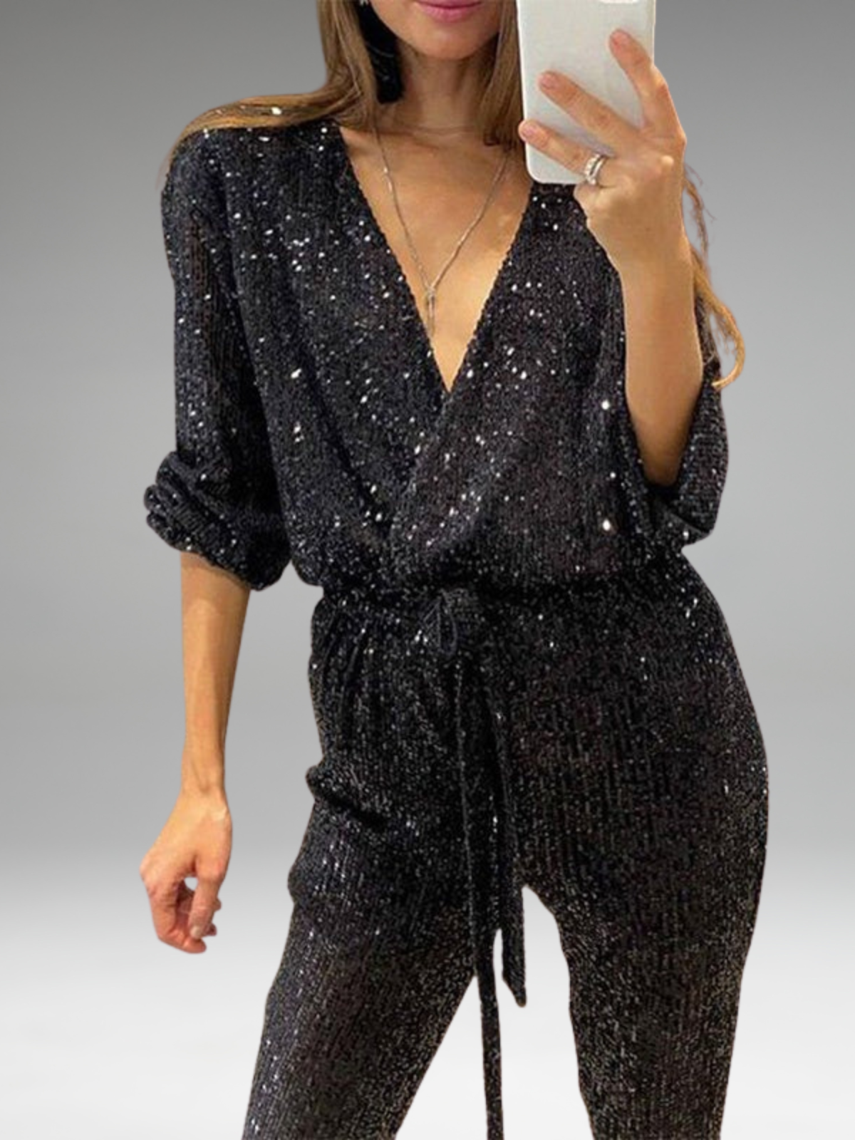Heidi | Stylish glitter jumpsuit