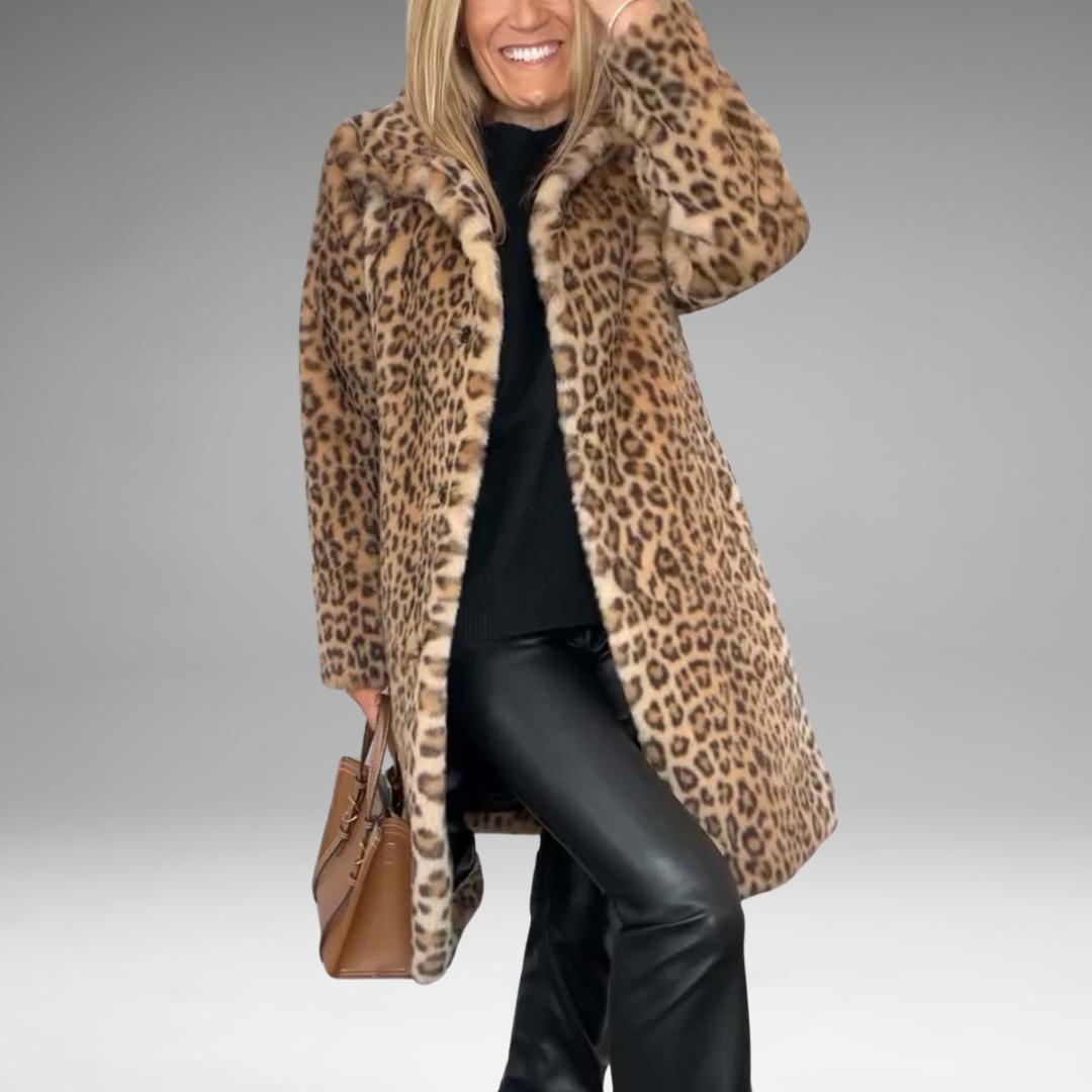 Daisy | Leopard Print Coat
