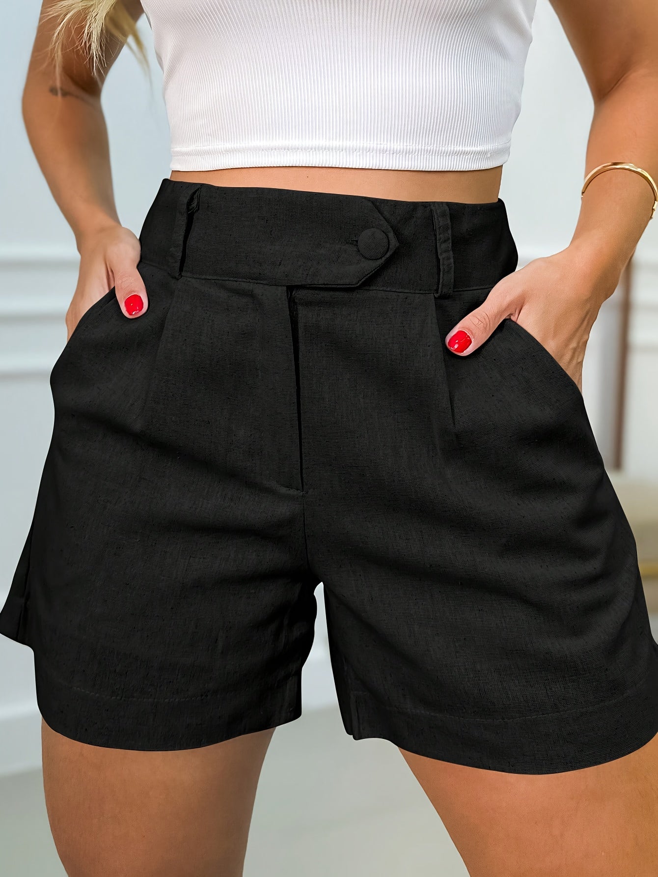 Marina - The High-Waist Casual Shorts