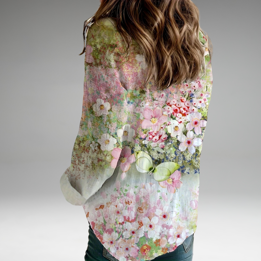 Primrose | Floral Boho Blouse