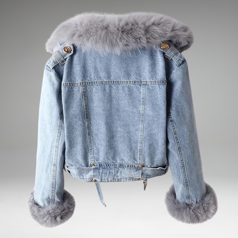 Orlissa - Fur Zipper Jacket