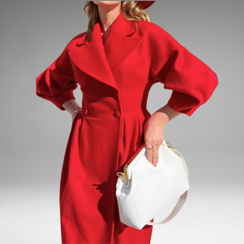 Syvella - Elegant Long Coat