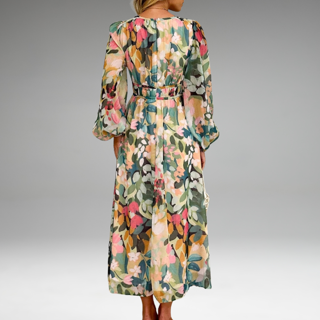 Lot | Elegant Floral Dress