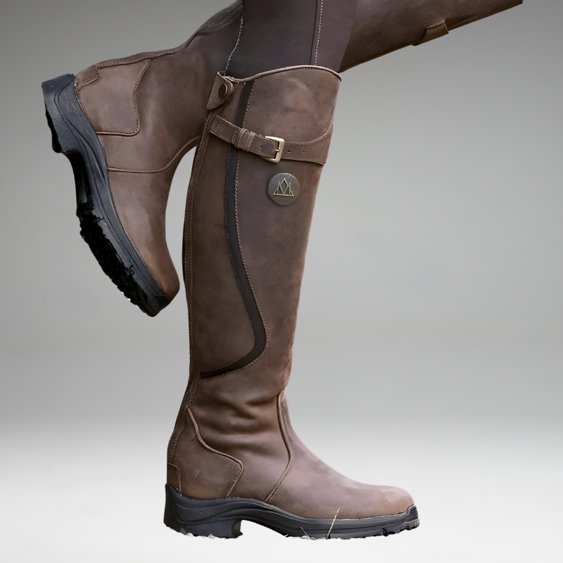Winter Riding Snow Boots | Waterproof Insulated Leather