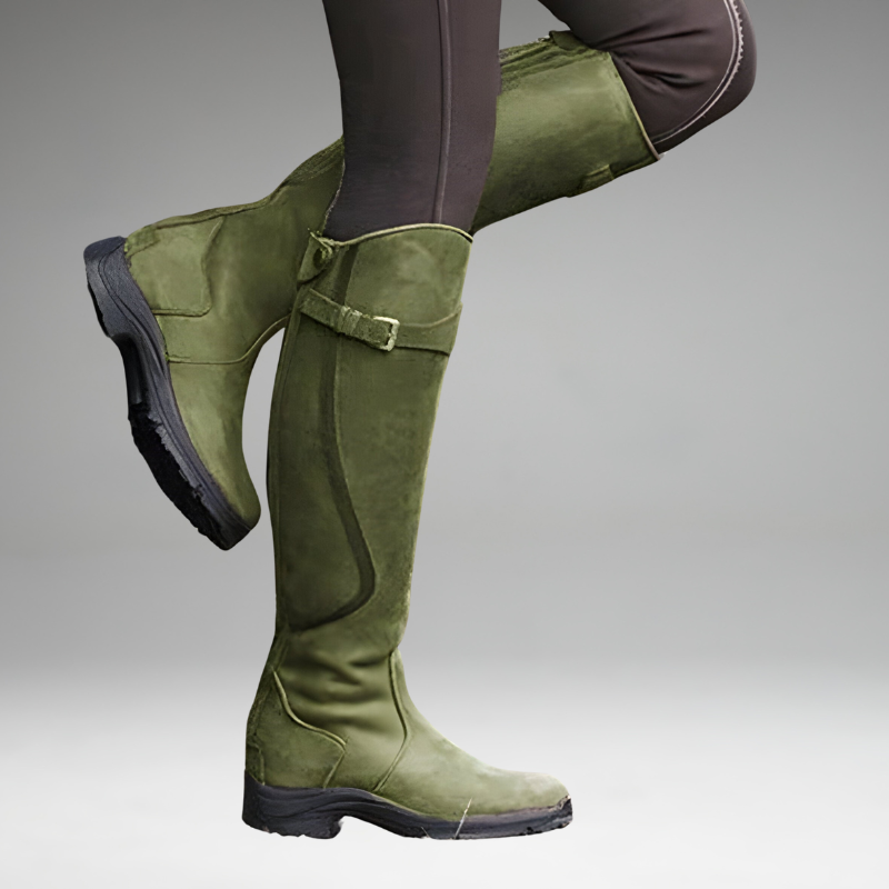Winter Riding Snow Boots | Waterproof Insulated Leather