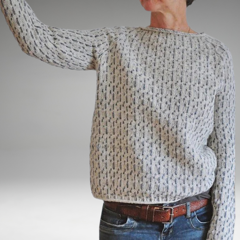 ANDREA - TIGHT KNITTED SWEATER