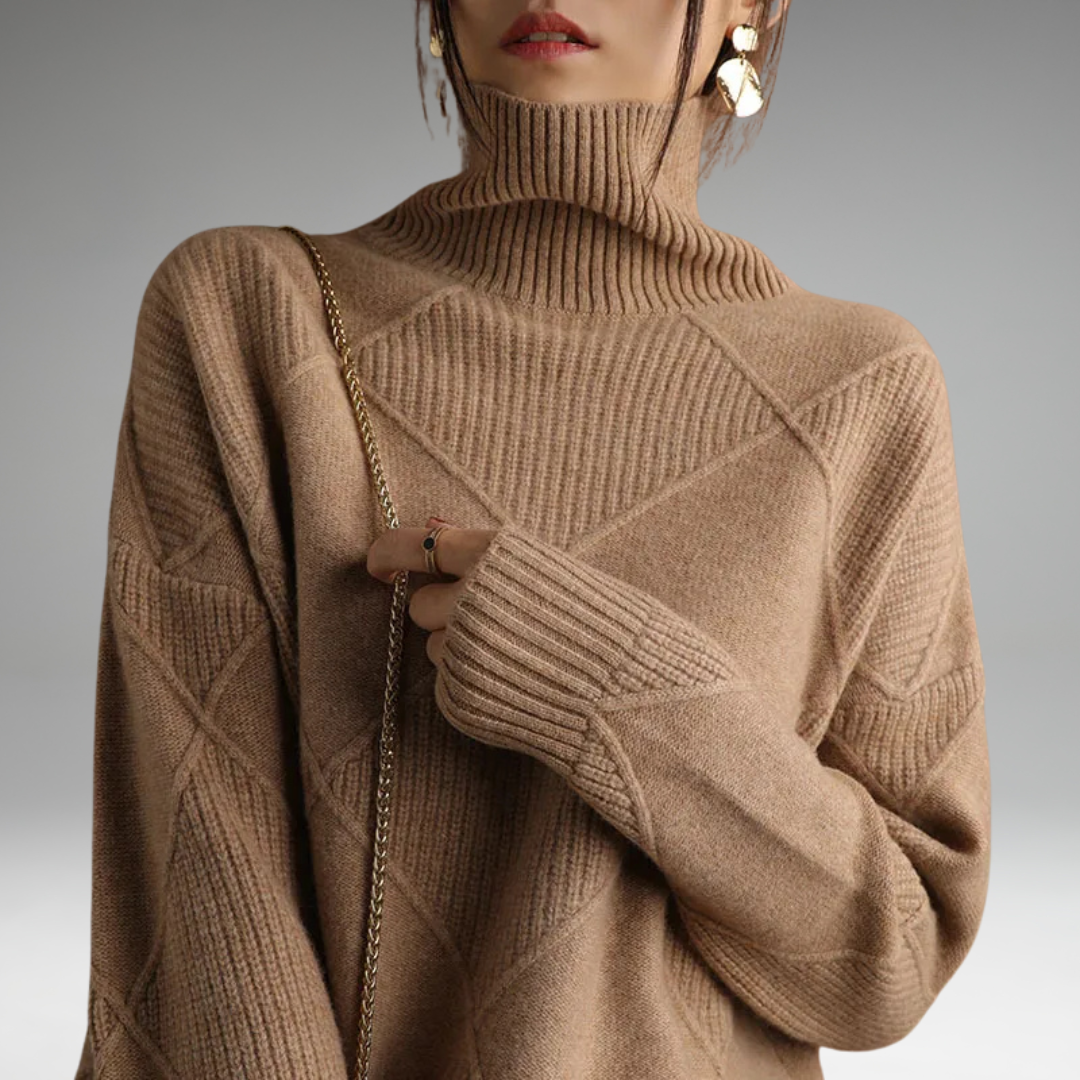 Evie™ - Comfortable Soft Turtleneck Sweater