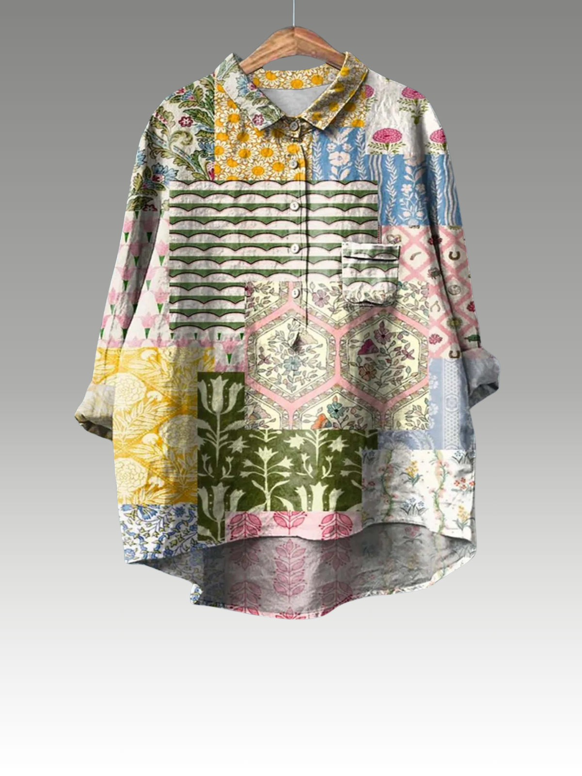 Sophie™ | Elegant Women's Floral Shirt