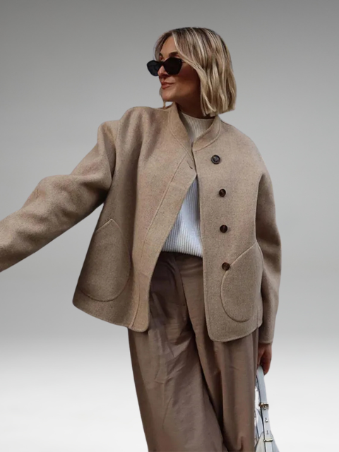 Izzy - Oversized Wool Blend Coat