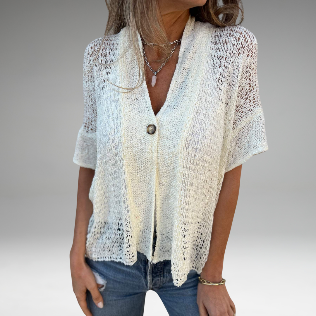 Ivonie™ - Elegant Textured Top