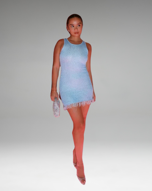 Cassandra | Sequins Mini Dress