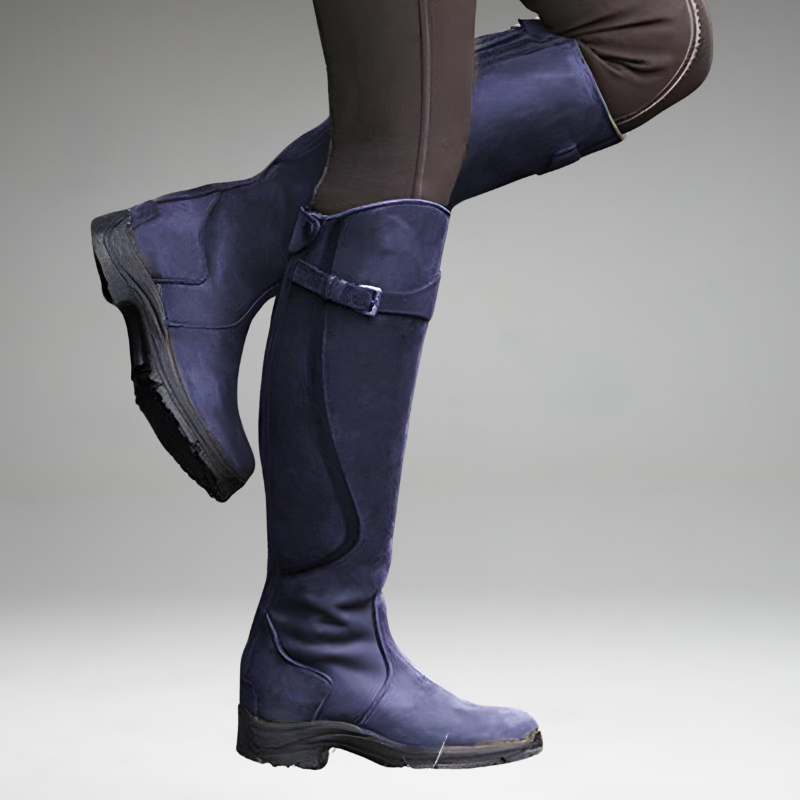 Winter Riding Snow Boots | Waterproof Insulated Leather