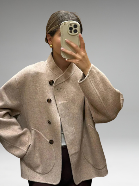 Izzy - Oversized Wool Blend Coat