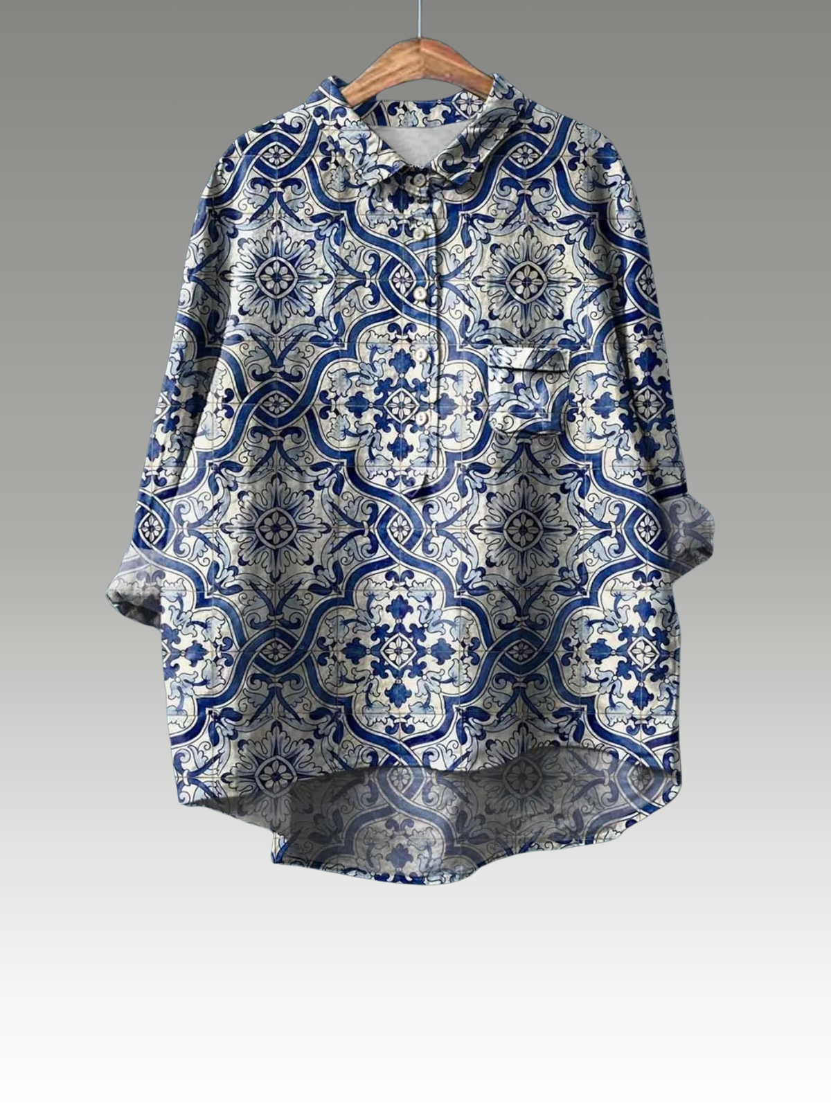 Sophie™ | Elegant Women's Floral Shirt