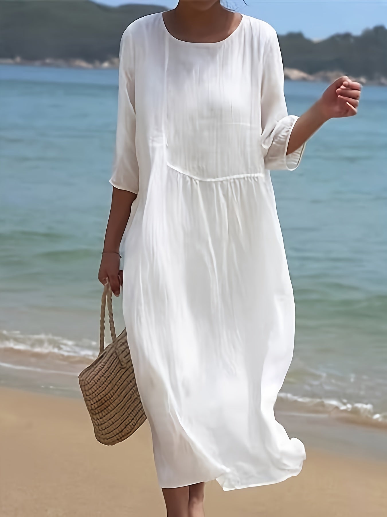 Olivia - Elegant Midi Dress