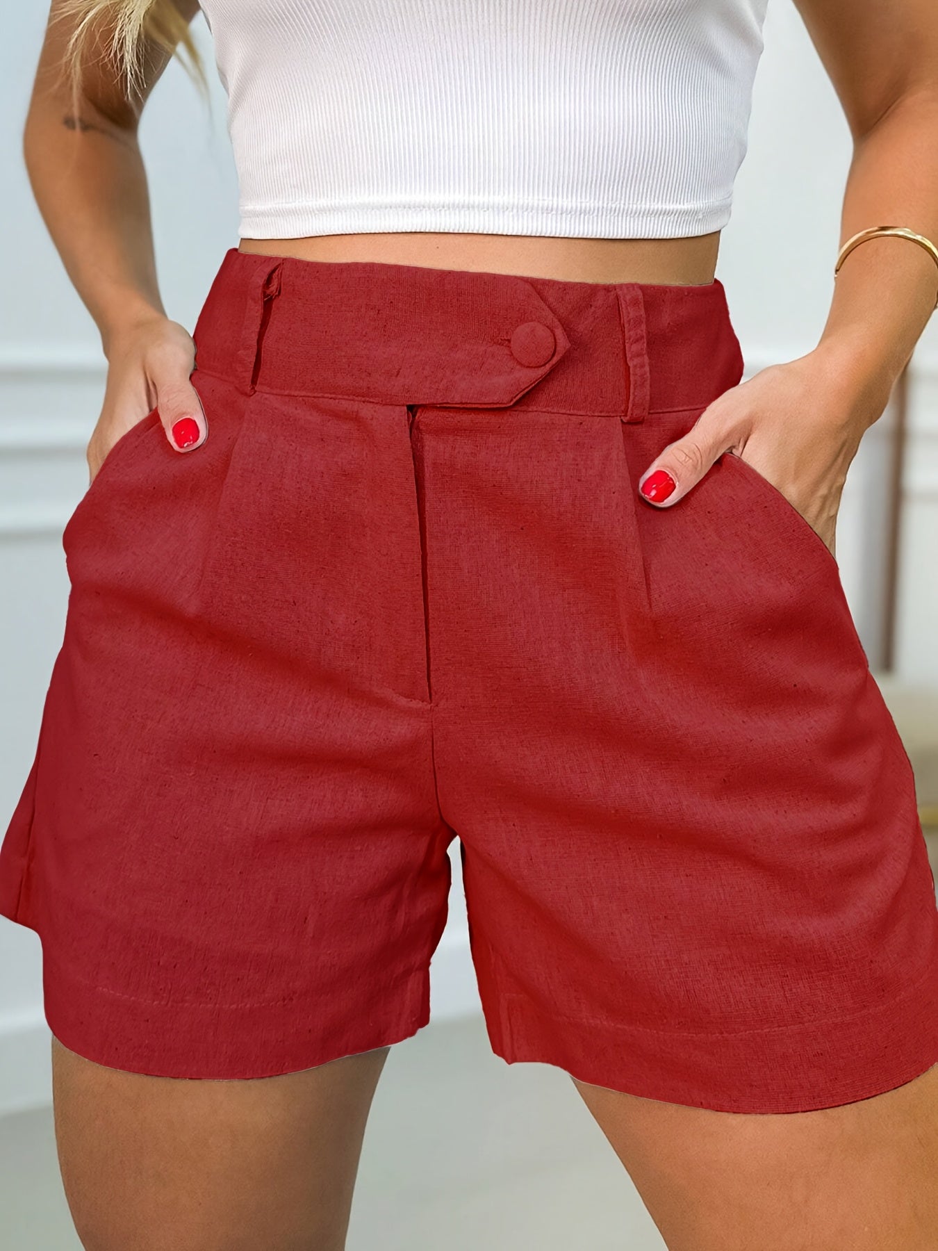 Marina - The High-Waist Casual Shorts