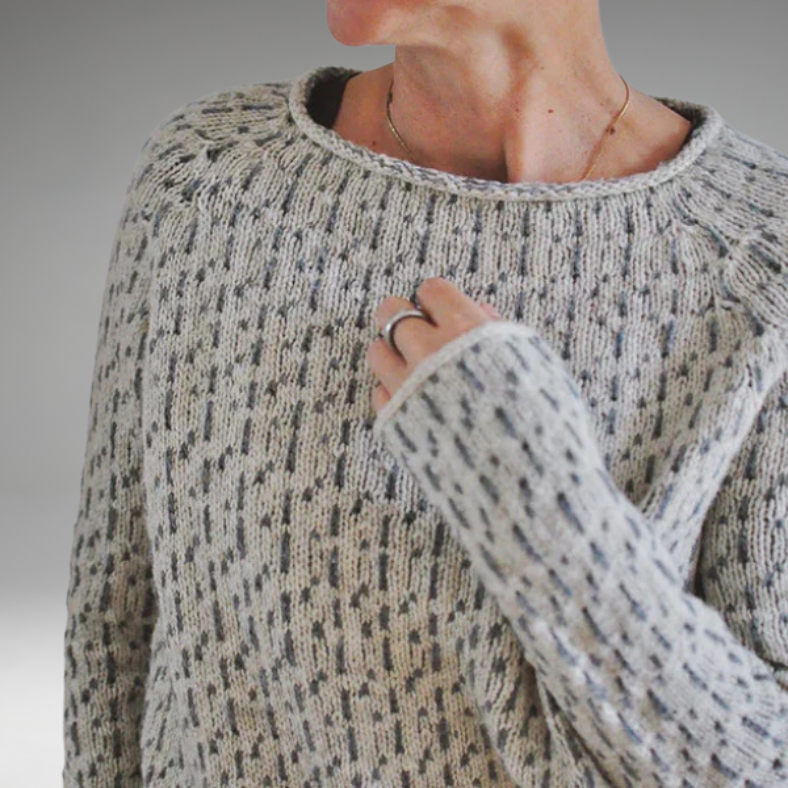 ANDREA - TIGHT KNITTED SWEATER