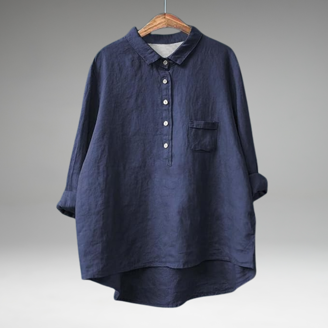 Lily™ - Comfortable Button-Down Shirt