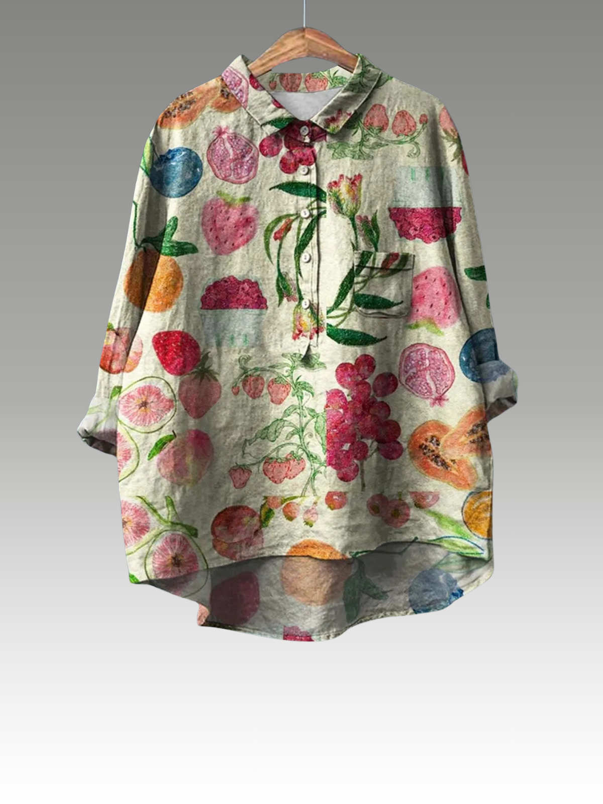 Sophie™ | Elegant Women's Floral Shirt