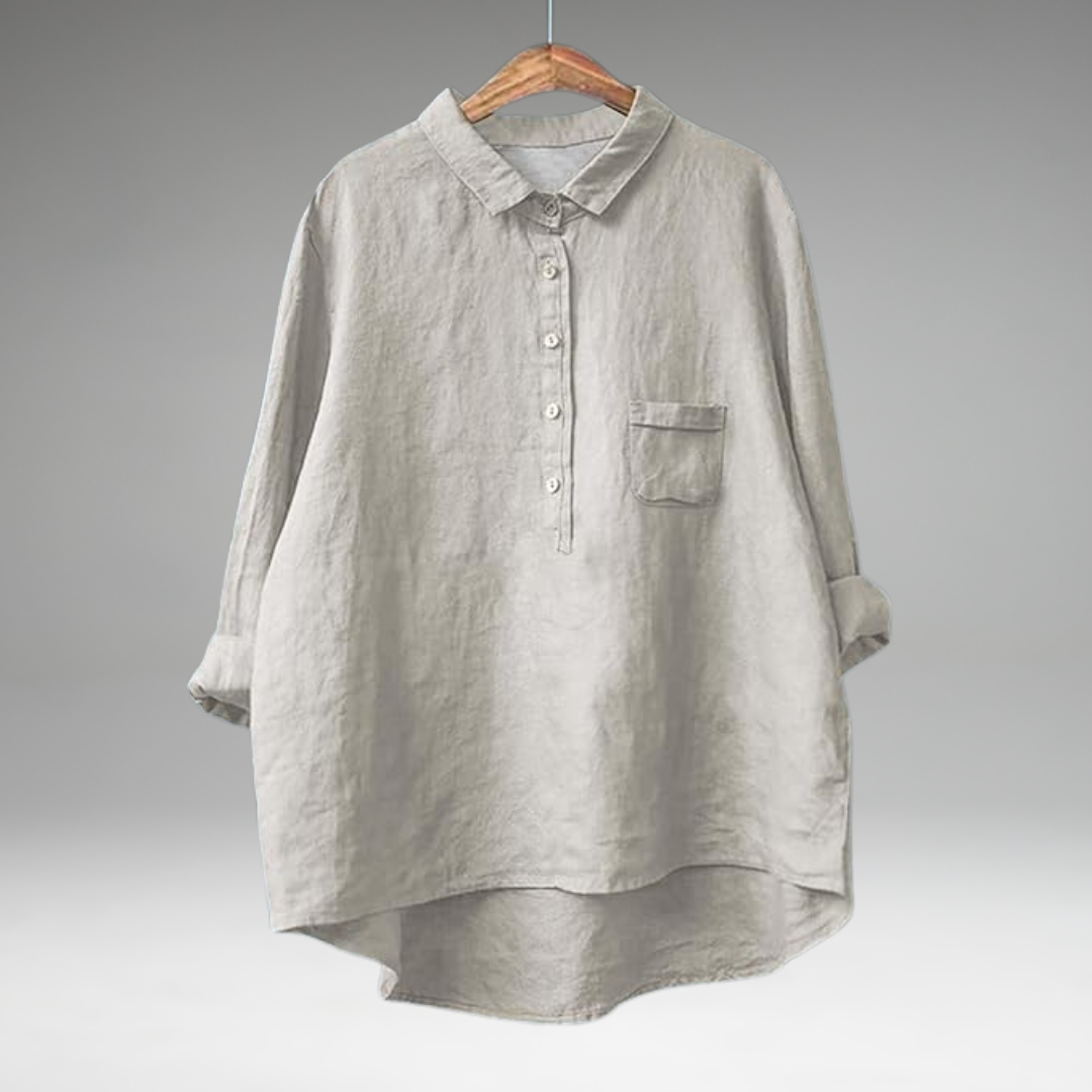 Lily™ - Comfortable Button-Down Shirt