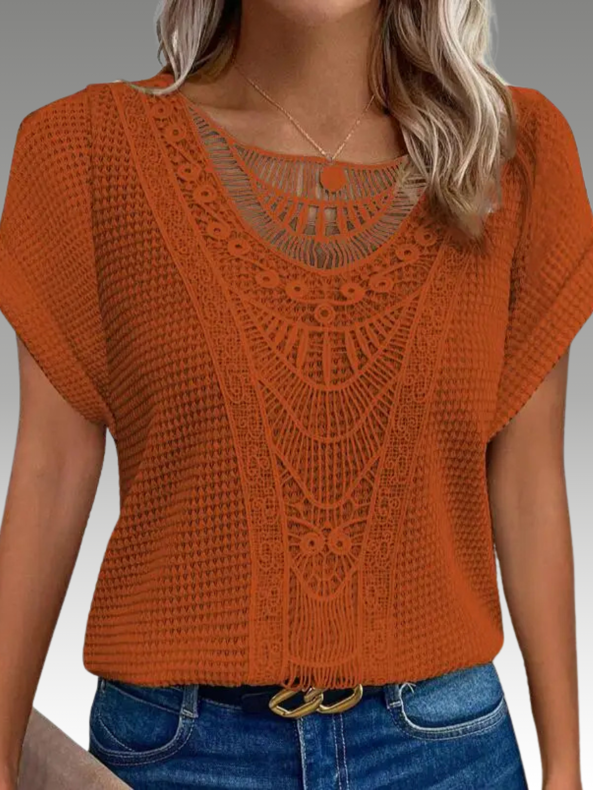 Jillian™ - Boho Style Top
