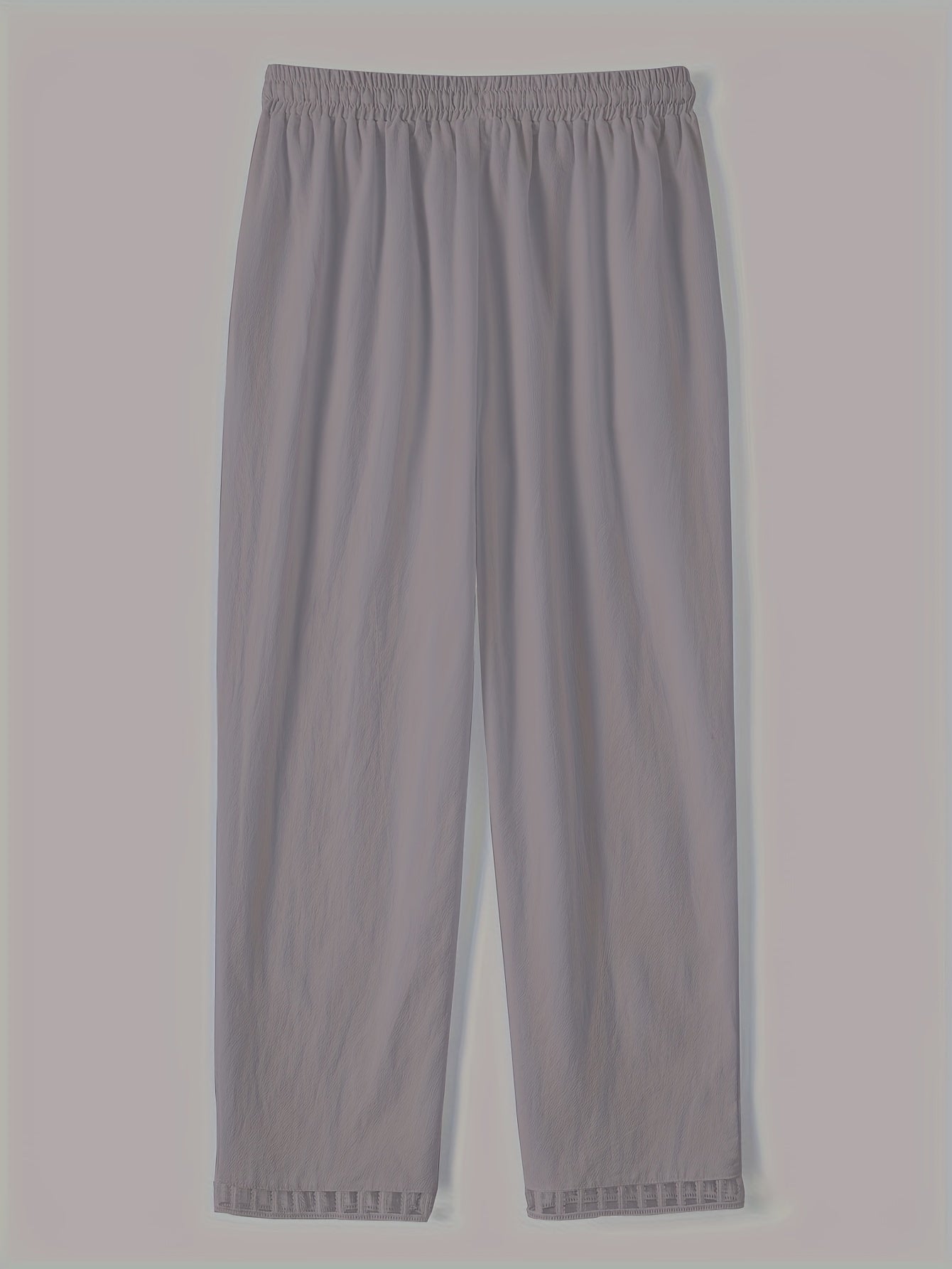 Lena - Contrast Trim Cropped Pants