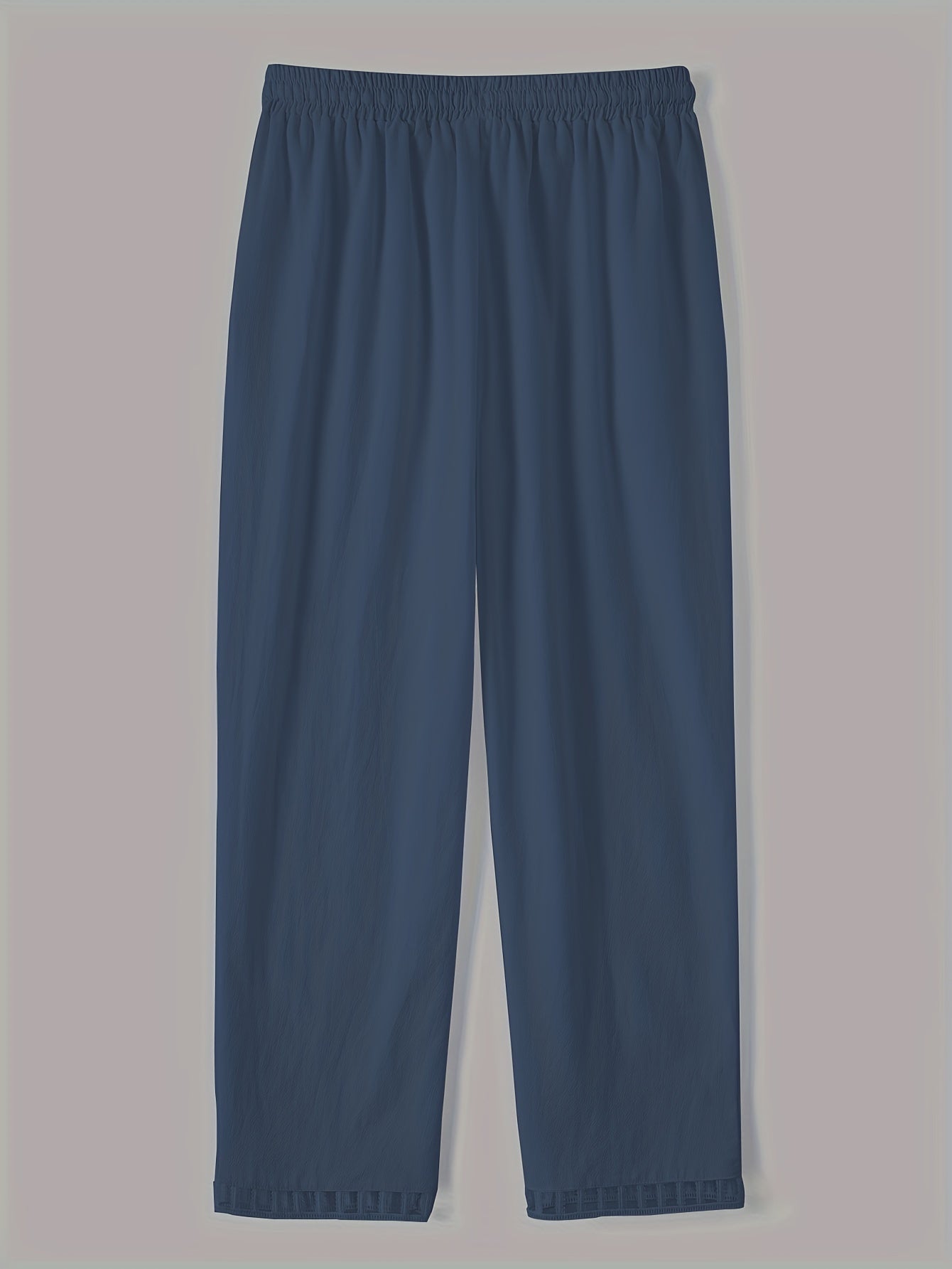 Lena - Contrast Trim Cropped Pants
