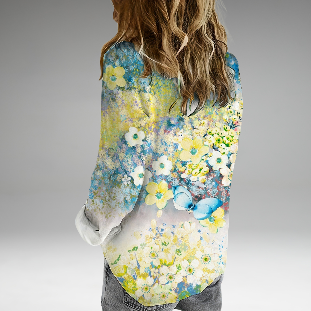 Primrose | Floral Boho Blouse