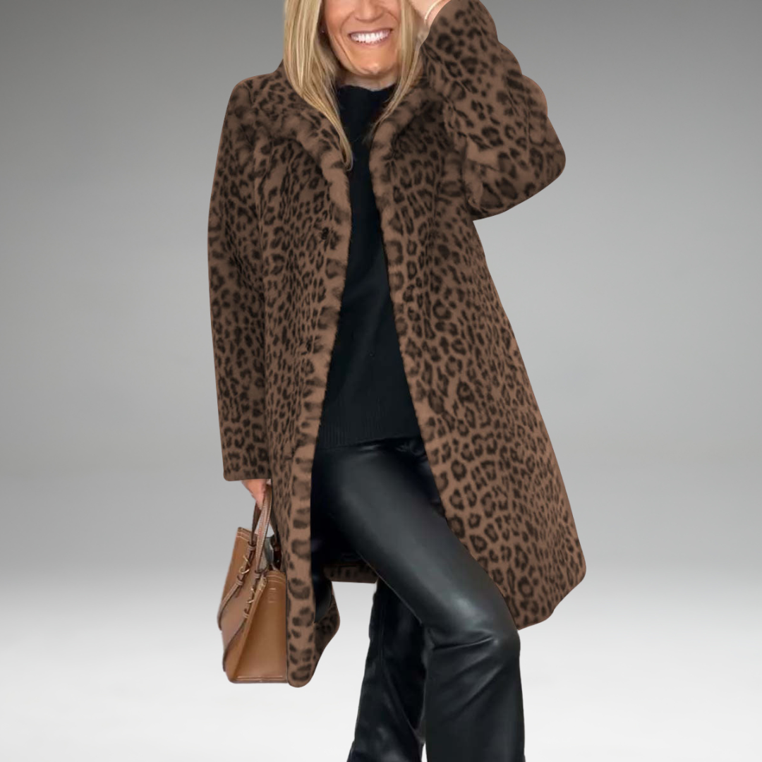 Daisy | Leopard Print Coat