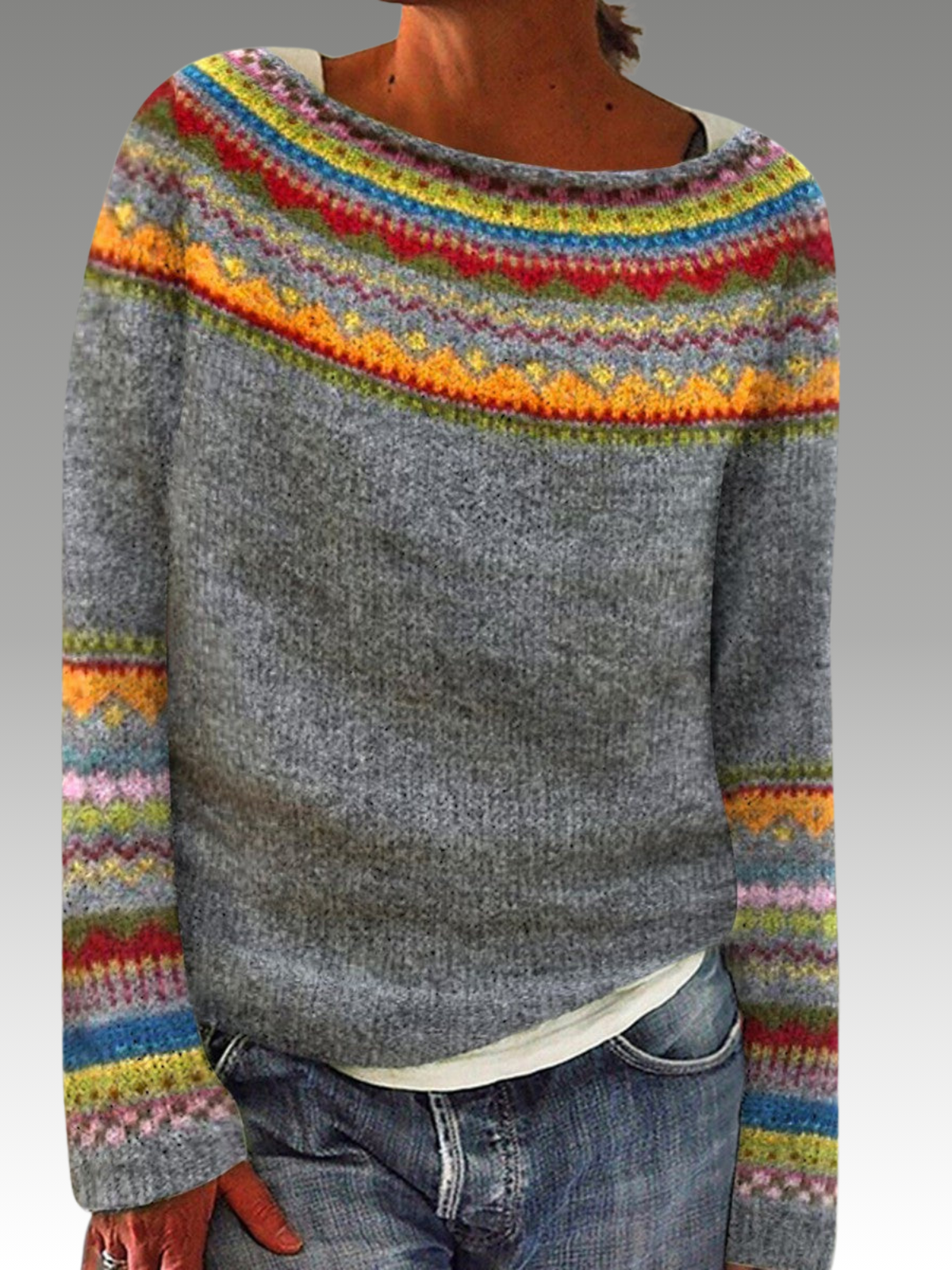 Emma™ | Cozy Stylish Nordic Sweater