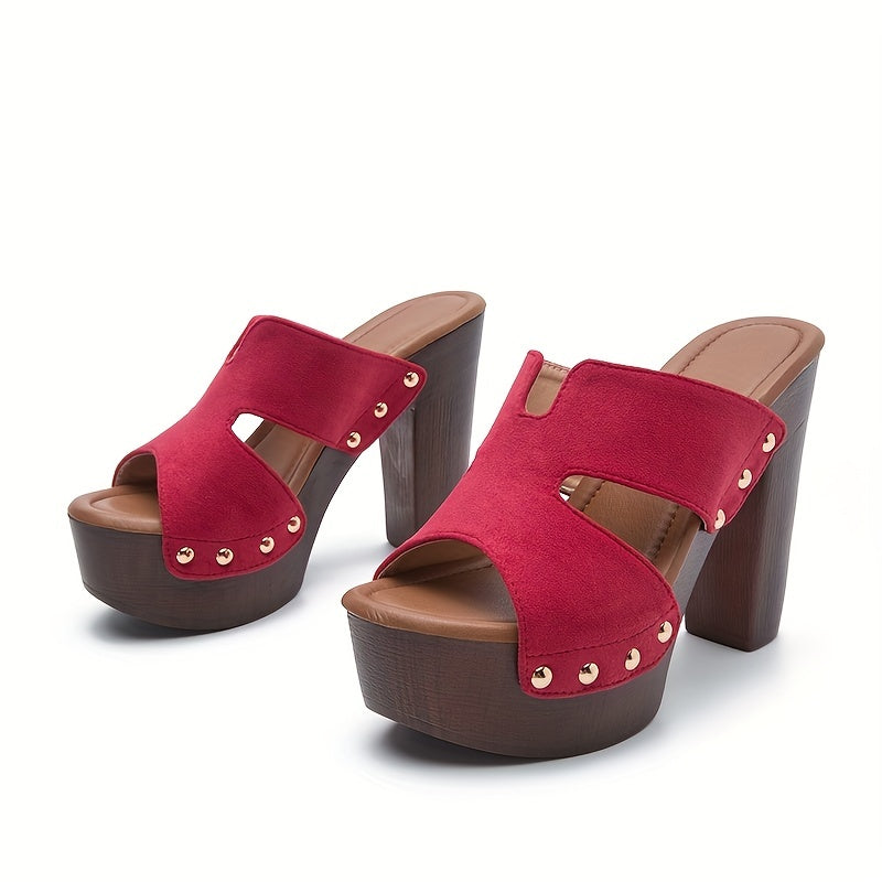 Ivy – Retro Platform Sandals