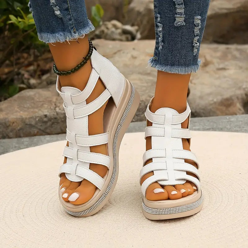Chloe - Elegant Wedge Sandals