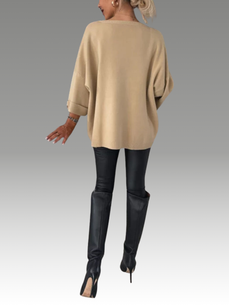 Elegant Knit Blouse Isabella™