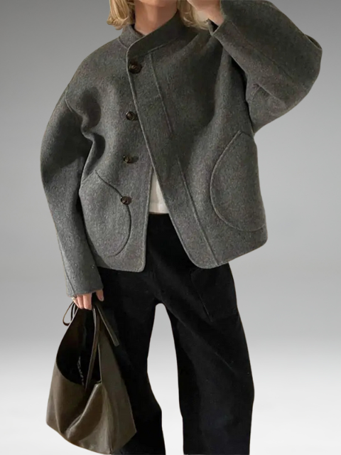 Izzy - Oversized Wool Blend Coat