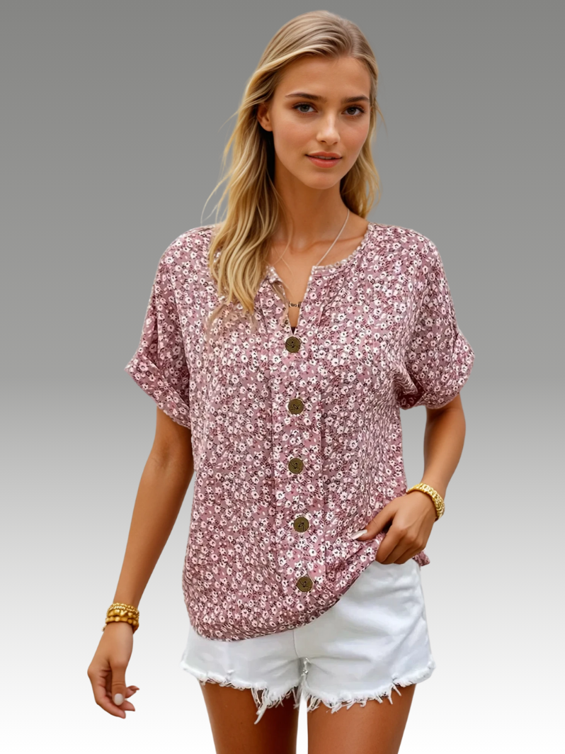 SIENNA – Floral Summer Blouse