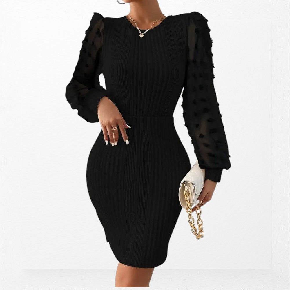 Luna™ Elegant Long Sleeve Dress